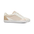 Sneakers traspiranti beige e bianche da donna con dettagli oro Geox Blomiee, Donna, SKU w014002234, Immagine 0